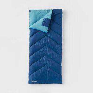 Open Box - Embark -  Sleeping Bag Adult 40 Degree 75"x33" 40°F T Blue